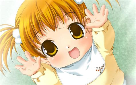 Cute Anime Baby Girl 1280x800 Cute Anime Baby By Isa