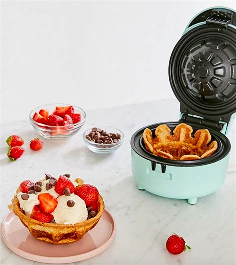 Other than making frozen waffles from a box, i don't think it's possible to make waffles without a waffle iron, or. A waffle bowl maker to give you Insta-worthy desserts you ...