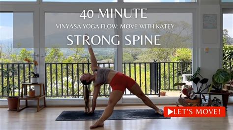 Spicy Vinyasa Yoga Flow 40 Minutes Healthy Spine Youtube