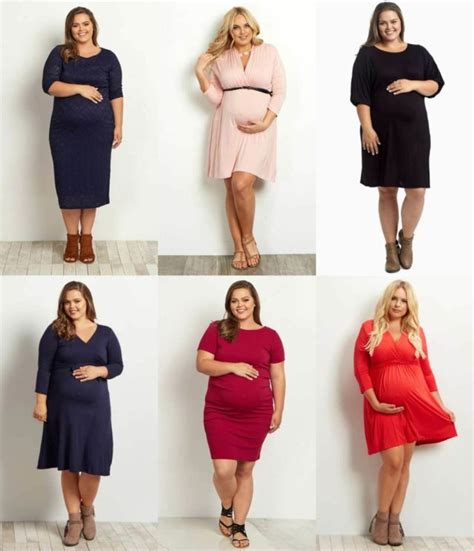 Best Plus Size Maternity Clothes Dresses Images 2022