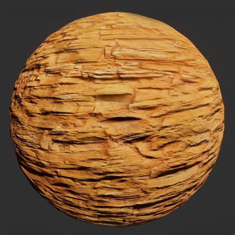 Sand Stone Cliff PBR Material Free PBR Materials Physically Based