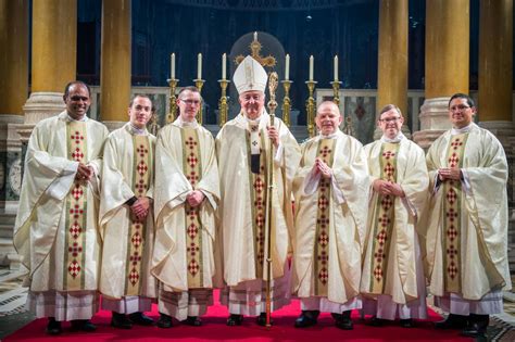 Cardinal Ordains Six New Priests Diocese Of Westminster