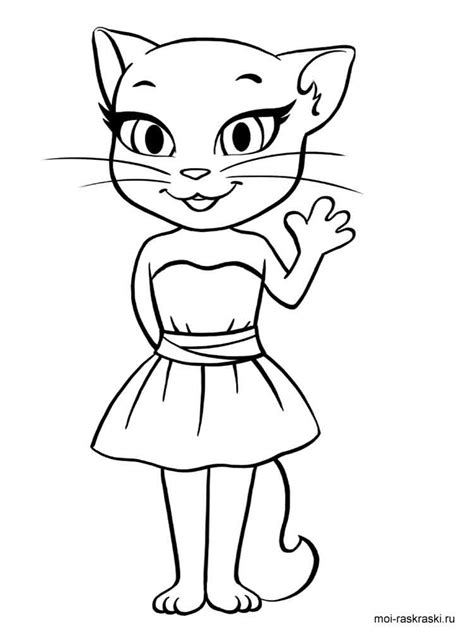 Go through the pages of the book, pick your favorite drawing and use all the colors to make the characters look perfect. Tom and Angela coloring pages. Free Printable Tom and ...