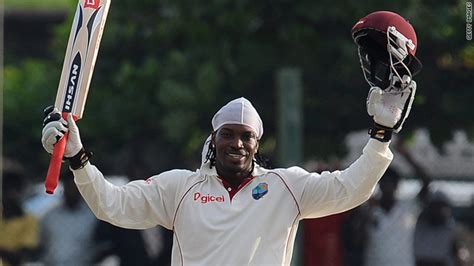 West Indian Batsman Gayle Makes History With Innings Of 333