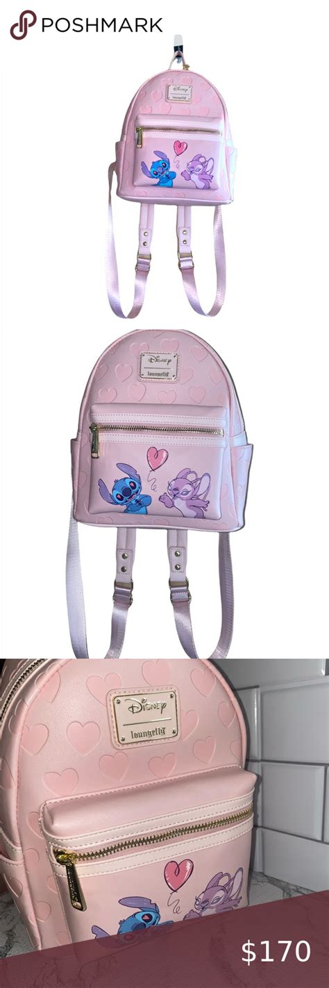 Loungefly Disney Stitch And Angel Valentines Limited Edition Mini