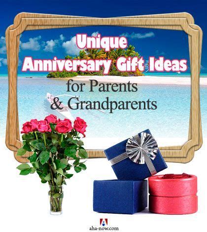 With gifts that you can personalize with your own unique happy anniversary messages. Unique Anniversary Gift Ideas for Parents & Grandparents ...