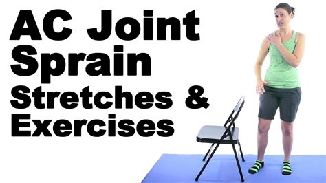 Ac Joint Sprain Stretches And Exercises Ask Doctor Jo Youtube