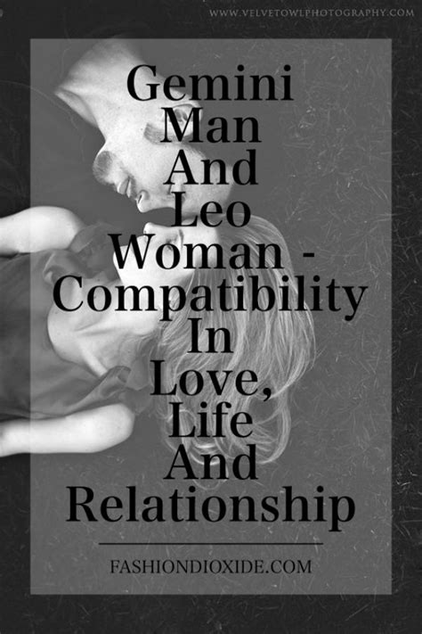Title Page Gemini Man Leo Woman Compatibility Leo Women