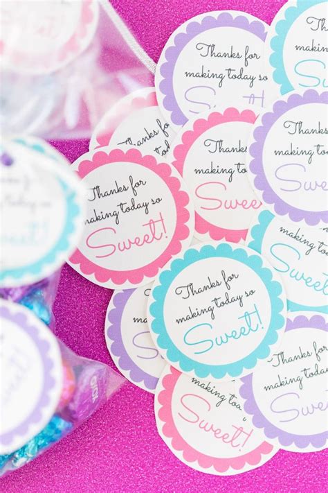 Downloadable printables for baby shower favors and gift bags. Free Printable Baby Shower Favor Tags in 20+ Colors - Play ...