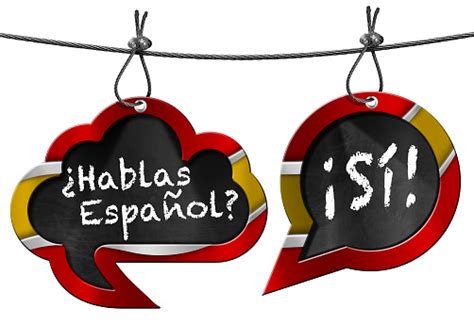 Hablas Espanol Two Speech Bubbles Stock Photo Download Image Now Istock