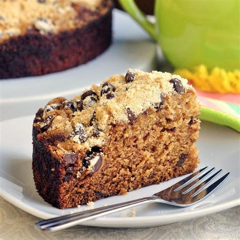 I'm not sure why it turned out like it did but it wasn't even a cake anymore. Date Coffee Cake with Chocolate Chip Streuse | Recipe ...