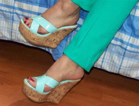 hot high heels open toe wedges wedge heel sandals nylons high heel mules beautiful toes