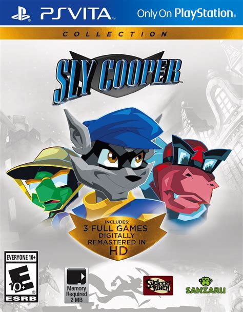 Sly Cooper Collection Ps Vita 2 Games
