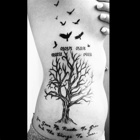 American standard version wilt thou set thine eyes upon that which is not? My tattoo "you gave me the roots to grow... and the wings to soar" #tattoo #grandmother #parents ...