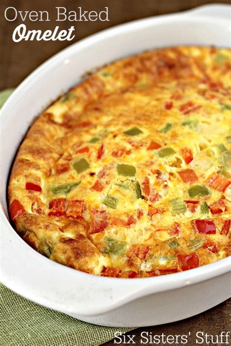 Oven Baked Omelet Recipe Six Sisters Stuff