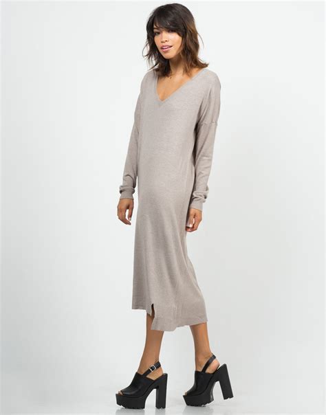 Long Sweater Dress Maxi Dress Womens Dresses 2020ave