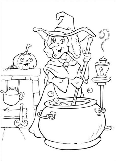 Halloween coloring sheets are an excellent way to get your kids in the spooky spirit. witch coloring for halloween (5) | Witch coloring pages ...