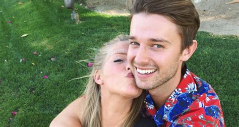 patrick schwarzenegger and girlfriend abby champion grab smoothies together abby champion