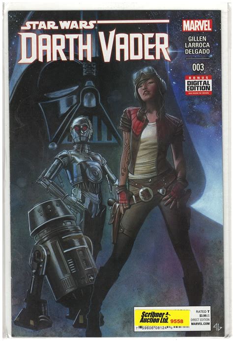 Marvel Star Wars Darth Vader 003 Gillen Larroca Delgado Bonus