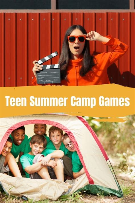 Fun Camp Games For Teens Tweens Fun Party Pop