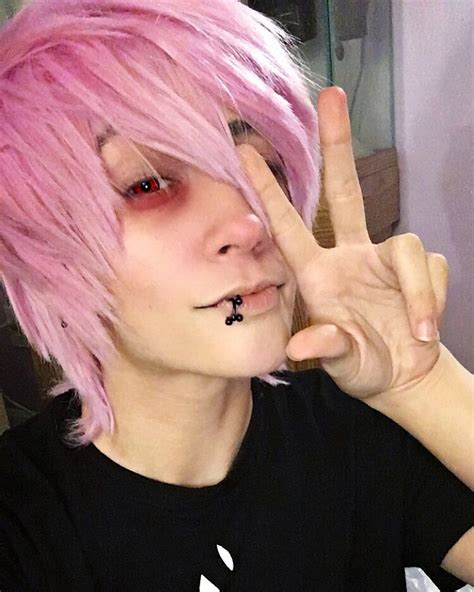 Pink Vampire Emo Hair Pink Hair Pastel Hair