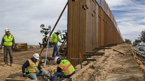 Federal Judge Blocks Part Of Trumps Plan To Build Border Wall The New York Times