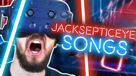 Playing Custom Jacksepticeye Songs In Beat Saber Vr Youtube