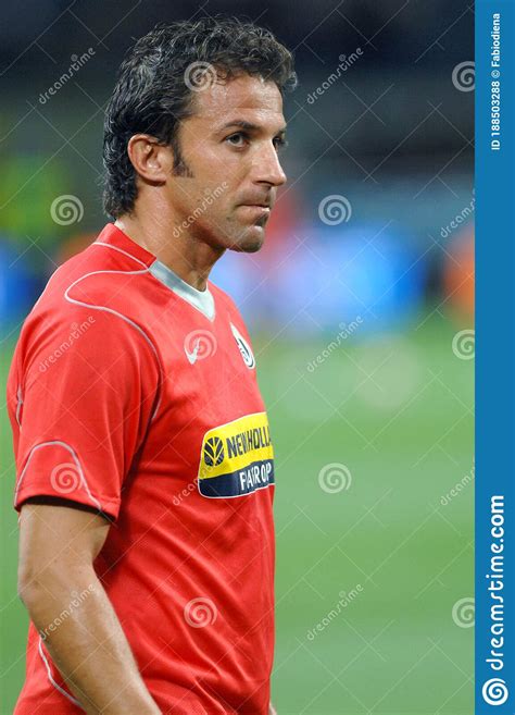 Alessandro Del Piero Before The Match Editorial Stock Photo Image Of