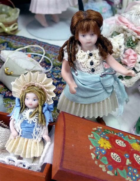 Miniature Porcelain Dolls By Kathryn Depew Cotton Ridge Create