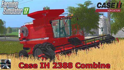 Farming Simulator 2017 Case Ih 2388 Combine Mod Review Youtube