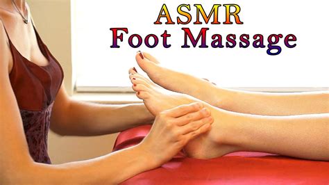 relaxing asmr massage 4 softly spoken and gentle whisper full body massage foot massage