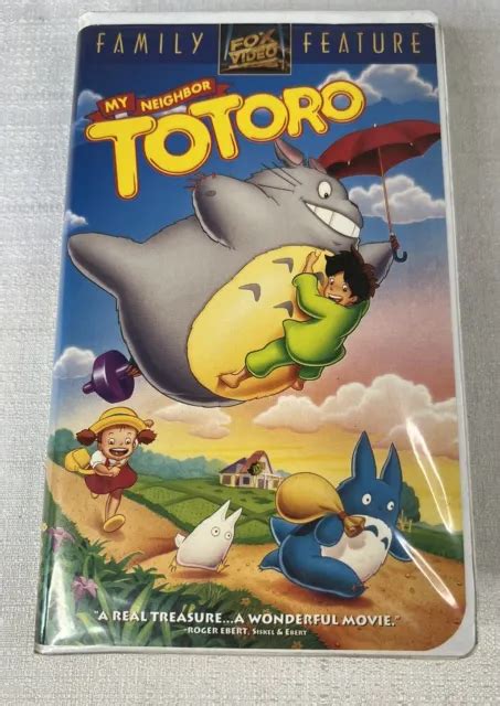 My Neighbor Totoro Vhs 1993 Clamshell Anime Classic Rated G Preowned 3000 Picclick