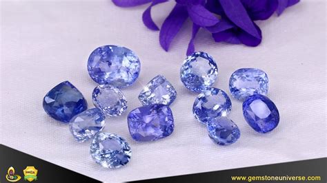 Unheated Blue Sapphire From Sri Lanka Gemstoneuniverse Azure Lot Youtube