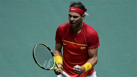 Davis Cup Nadal Beats Shapolavov To Clinch Spains Sixth Davis Cup