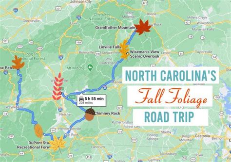 Take This Gorgeous Fall Foliage Road Trip To See North Carolina Like