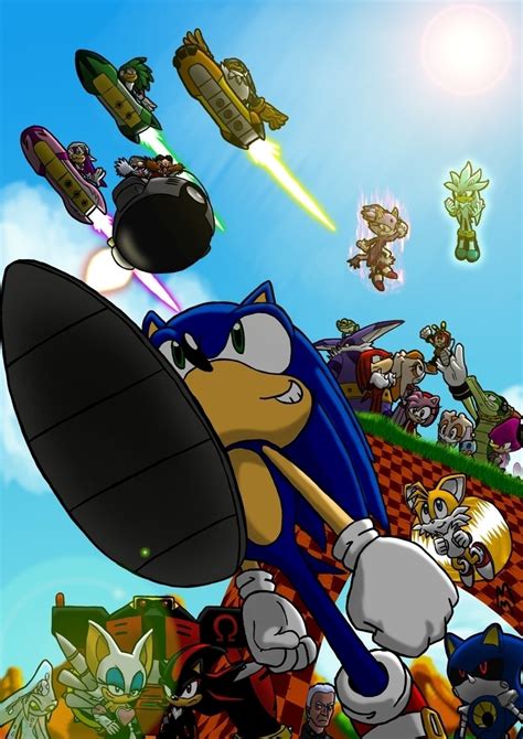 Sonic And Friends Sonic The Hedgehog And His Friends Photo 20437044