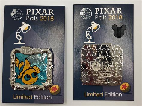 Pixar Pals 2018 Finding Nemo And Squirt Ap Exclusive Disneyland Passholder Le 2000 1945578867