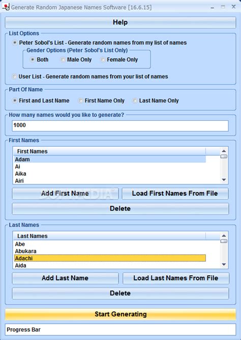 Just input your gender and date of birth to make your own. Download Generate Random Japanese Names Software 7.0