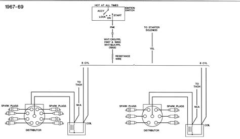 Symptoms of a bad ignition module and ignition coil. 1968 firebird/camaro Ignition wiring diagram