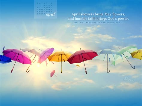 April showers free png stock. April wallpapers & april calendars