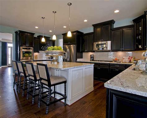 This is why it's common to mix and match colors to create a more neutral color for kitchen cabinets. Best Black Kitchen Cabinets Design Ideas - FRUGAL LIVING ...