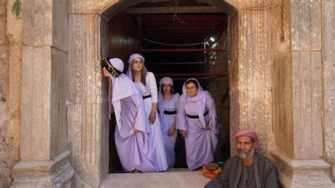 yazidis visit holiest temple during autumn assembly photo story