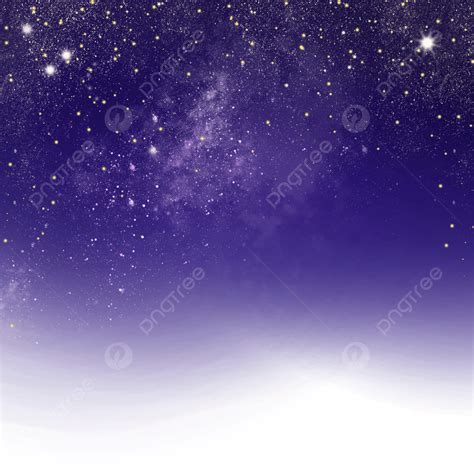 Fantasy Starry Sky White Transparent Abstract Night Sky Fantasy Starry