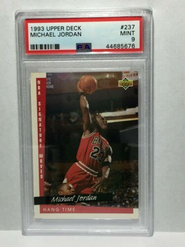 1993 Upper Deck 237 Michael Jordan Psa 9 Mint Chicago Bulls Hof Legend