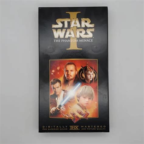 Star Wars Episode I The Phantom Menace Vhs 2000 Widescreen