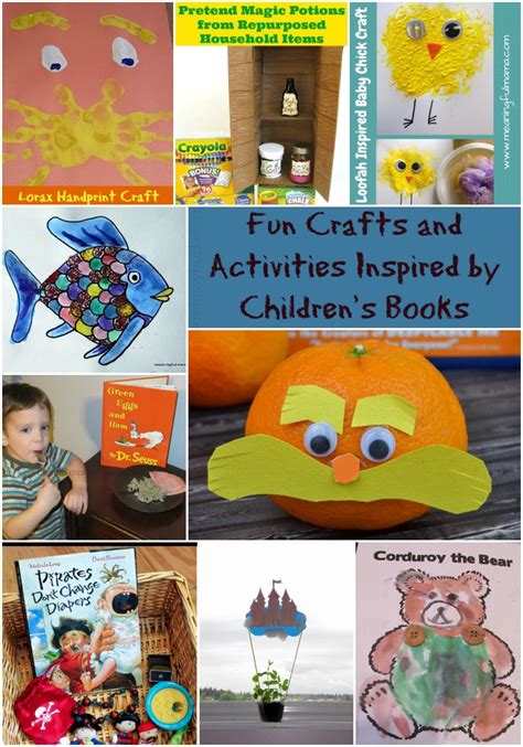 Crafts And Activities Inspired By Our Favorite Childrens Books