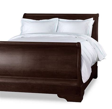 King size bed frame wood sleigh cherry bedroom furniture headboard platform home. Pin on For the Home