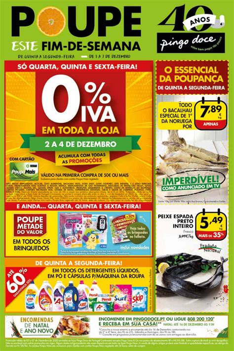 Por favor aceite os termos para prosseguir. Folhetos Pingo Doce Fim de Semana até 7 dezembro! | O Caça ...