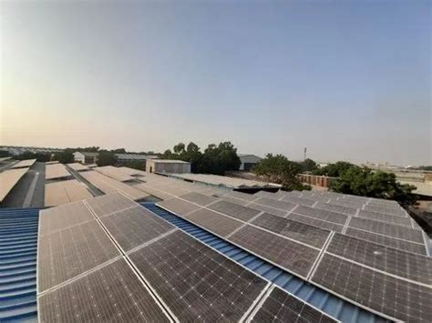 Grid Tie Factory Rooftop Solar Power Plant For Commercial Capacity 8