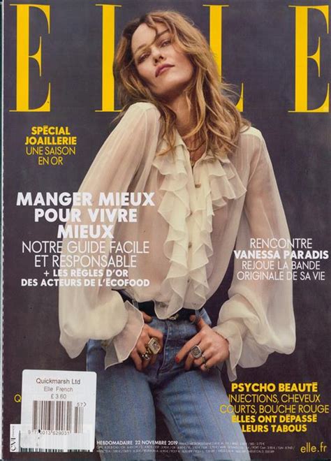 Elle French Weekly Magazine Subscription Buy At Uk French
